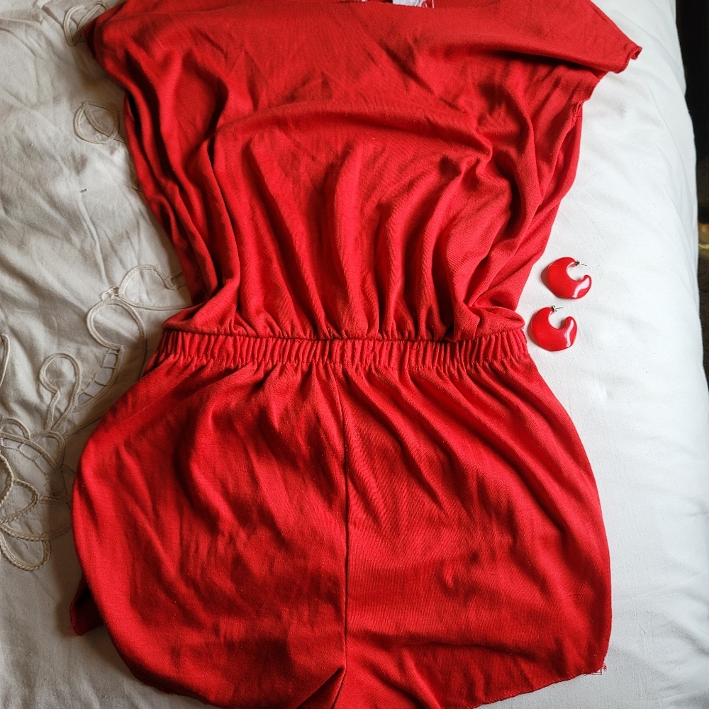 80's Vintage Romper